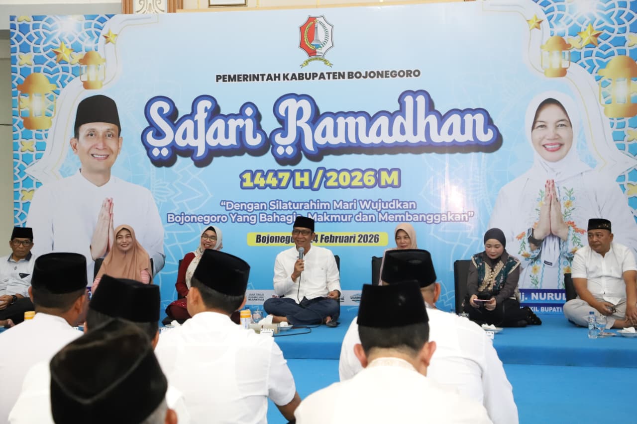 Ramadhan 1447 H, Bupati Bojonegoro Perkuat Silaturahmi dan Kolaborasi Bersama Masyarakat