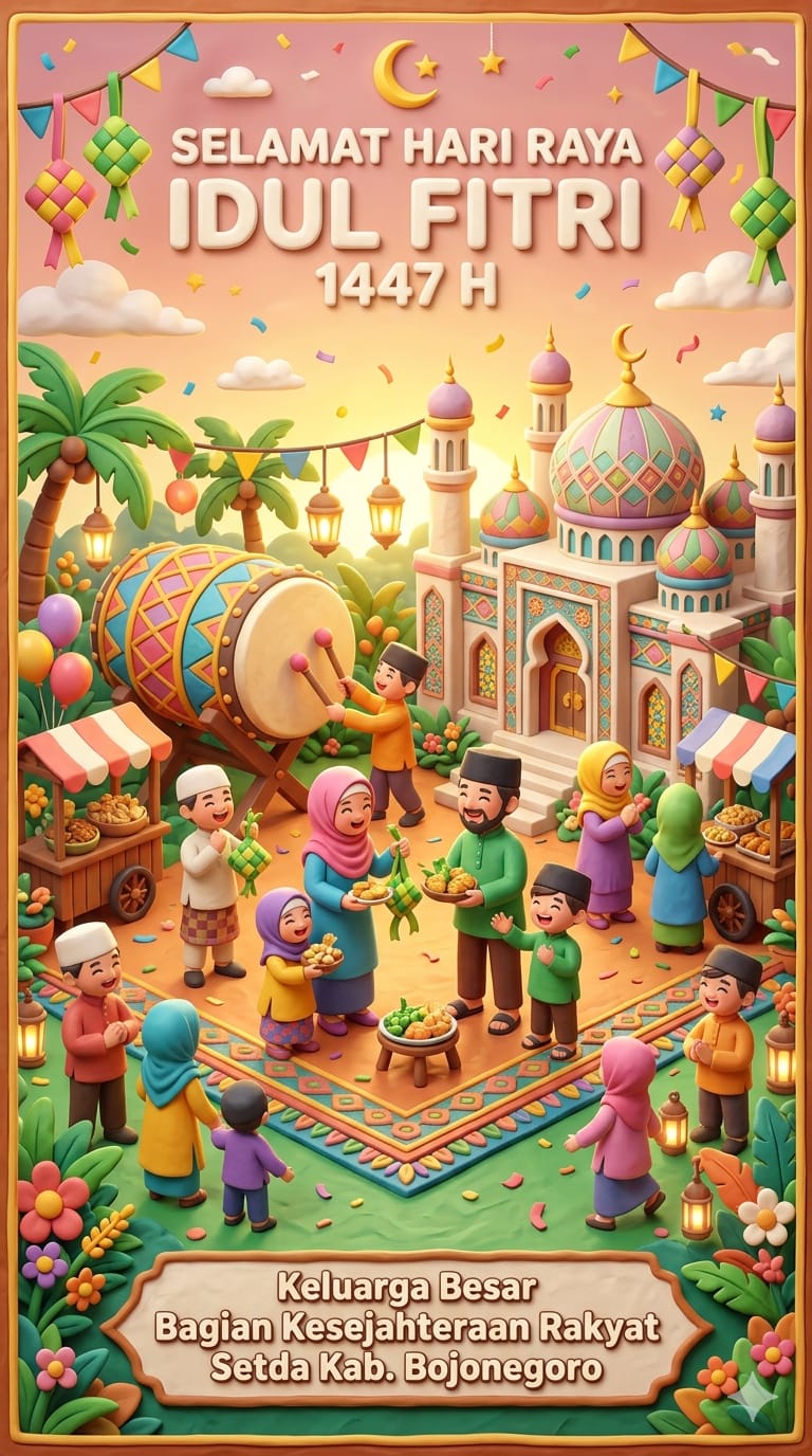 Selamat Hari Raya Idul Fitri 1447 H / 2026 M Merajut Kebersamaan, Menguatkan Kepedulian