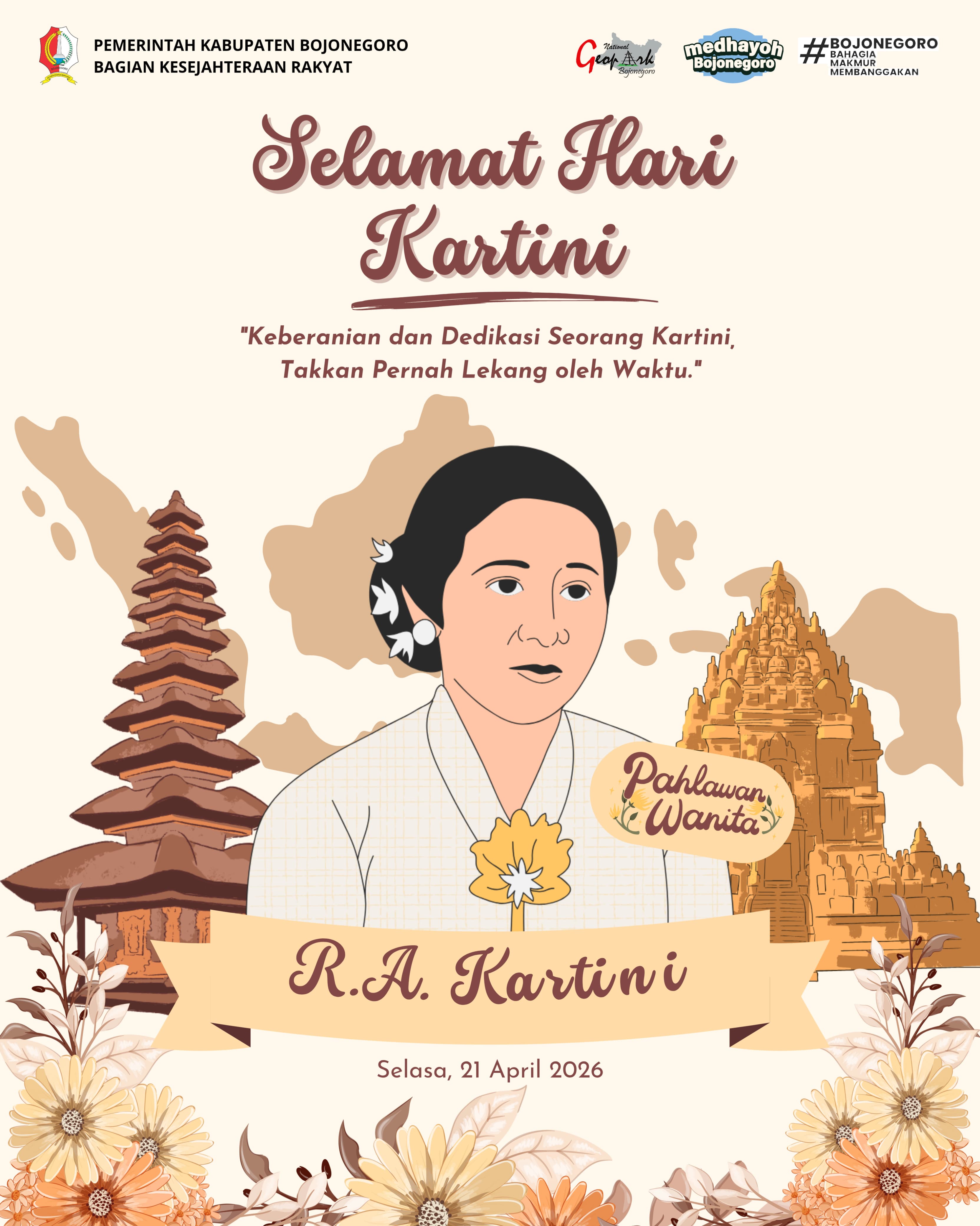 Semangat Kartini untuk Bojonegoro Bahagia, Makmur, dan Membanggakan