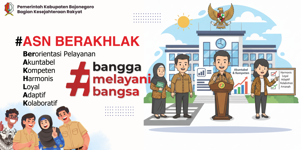 ASN BerAkhlak<BR>Pemerintah Kabupaten Bojonegoro